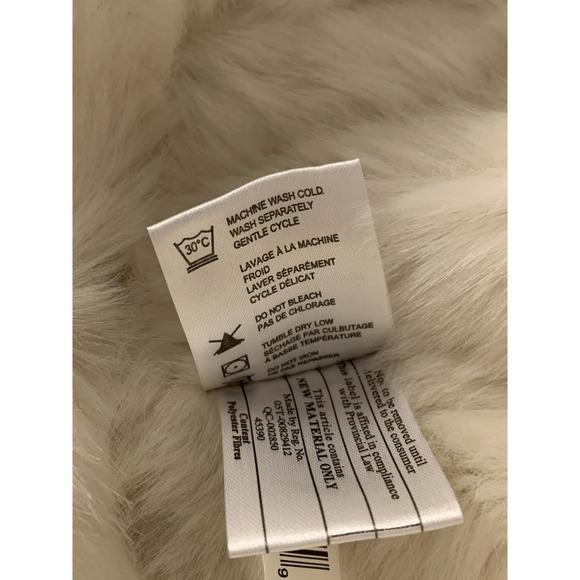 Realtree Snow Camo Trapper Hat White Faux Fur Aviator Bomber Ski Snowboard - Picture 7 of 10